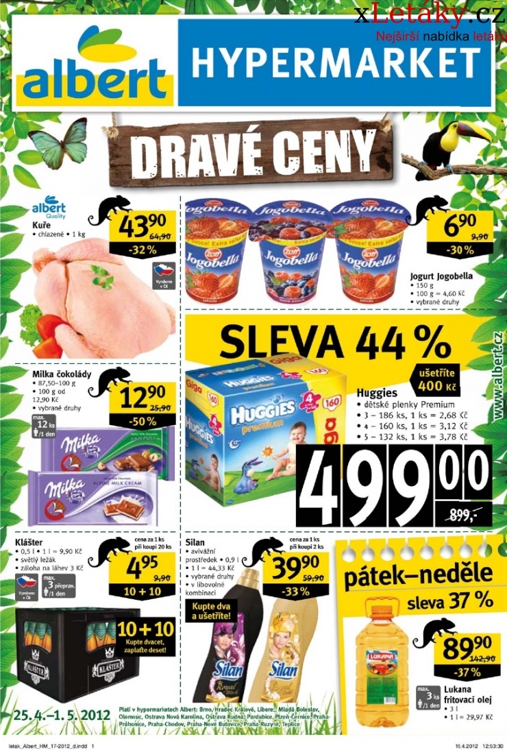 leták Albert Hypermarket leták strana 1 leták Albert Hypermarket leták strana 1