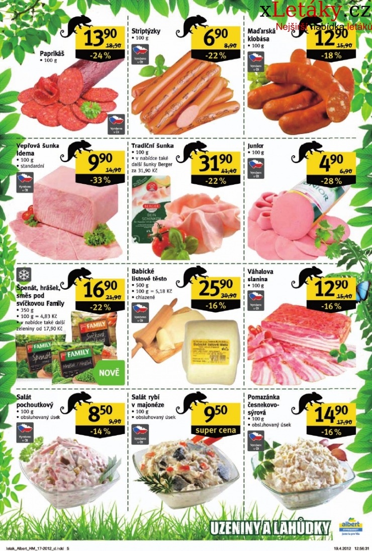 leták Albert Hypermarket leták strana 1 leták Albert Hypermarket leták strana 1