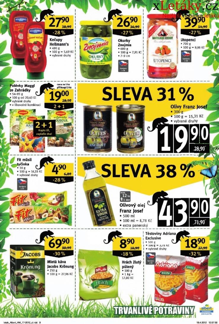 leták Albert Hypermarket leták strana 1 leták Albert Hypermarket leták strana 1