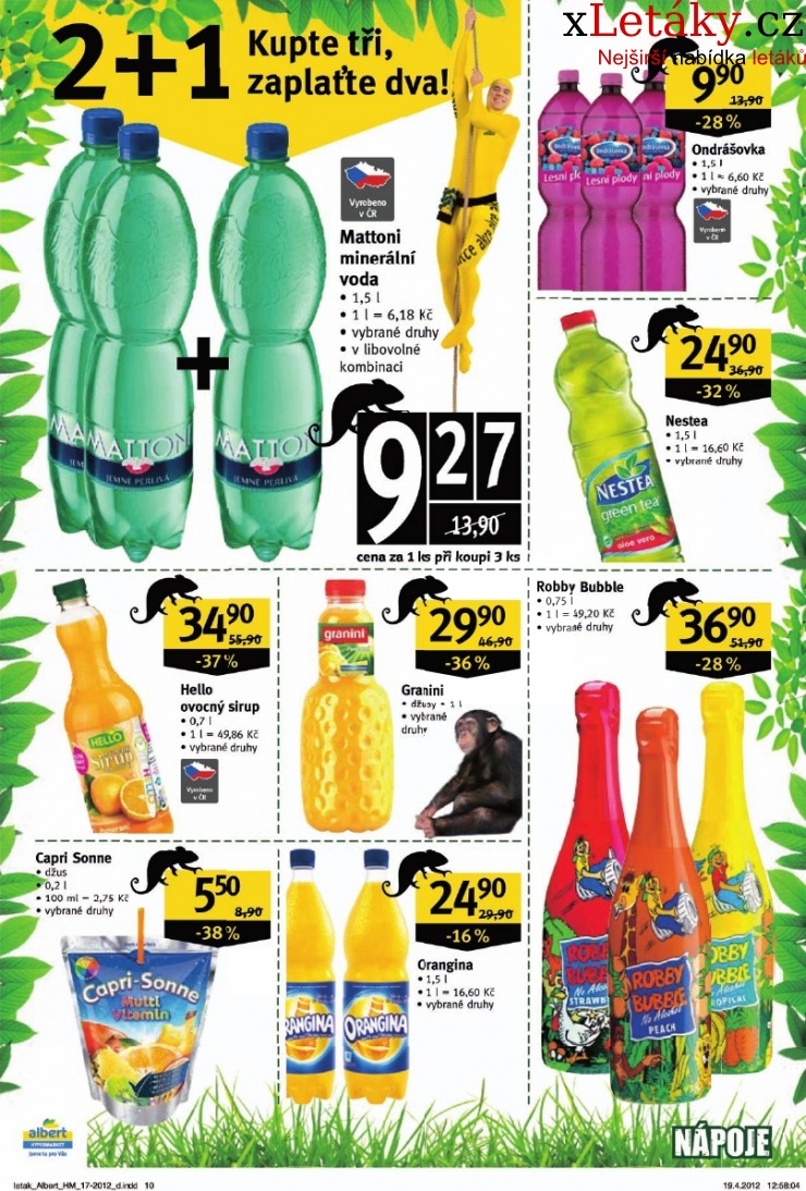leták Albert Hypermarket leták strana 1 leták Albert Hypermarket leták strana 1