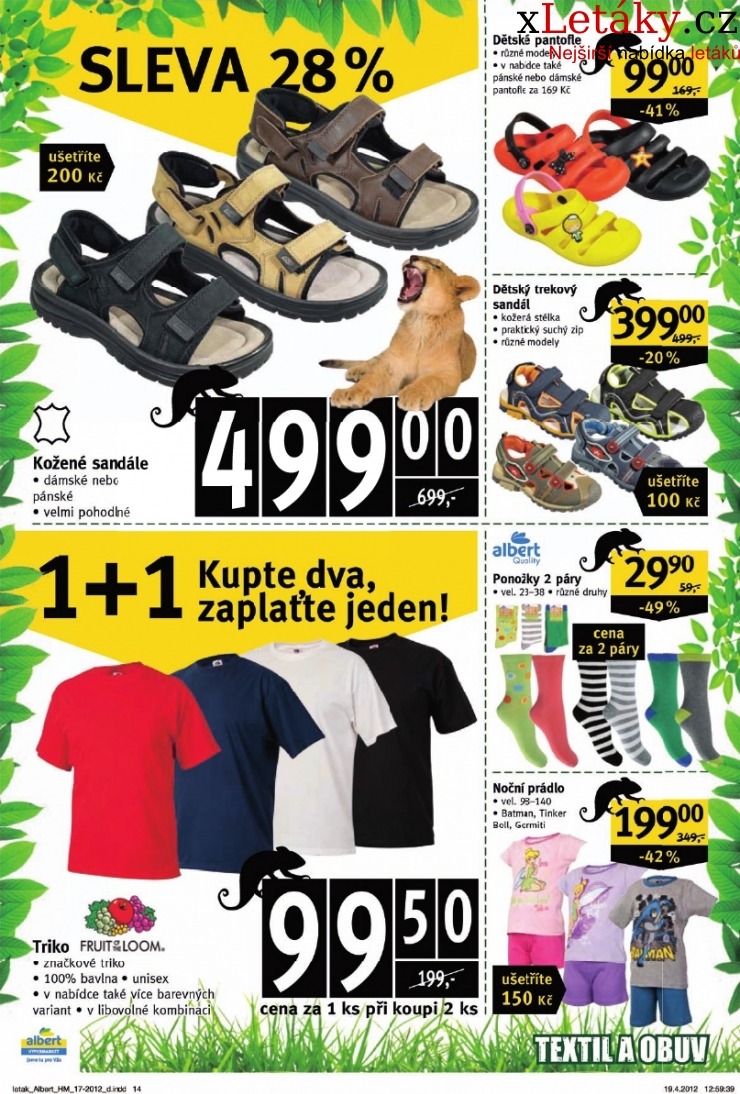 leták Albert Hypermarket leták strana 1 leták Albert Hypermarket leták strana 1
