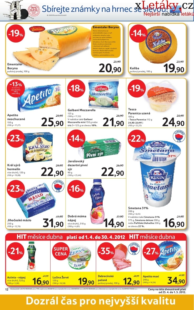 let�k Tesco aktu�ln� let�k strana 1