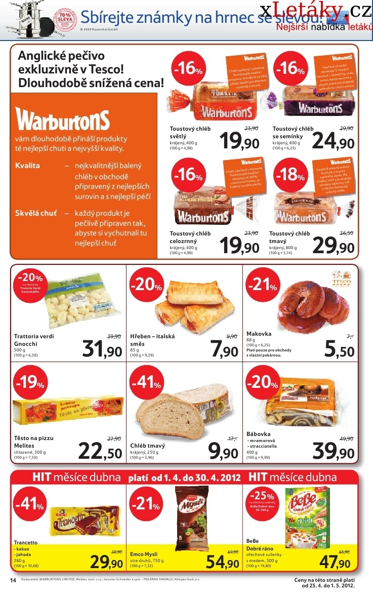 leták Tesco aktuální leták strana 1 leták Tesco aktuální leták strana 1