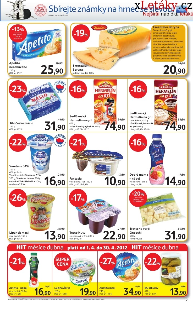 leták Tesco akční leták strana 1 leták Tesco akční leták strana 1