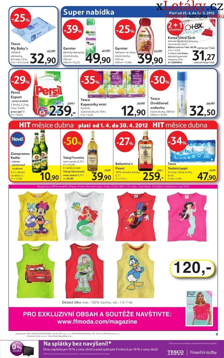 leták Tesco akční leták strana 1 leták Tesco akční leták strana 1