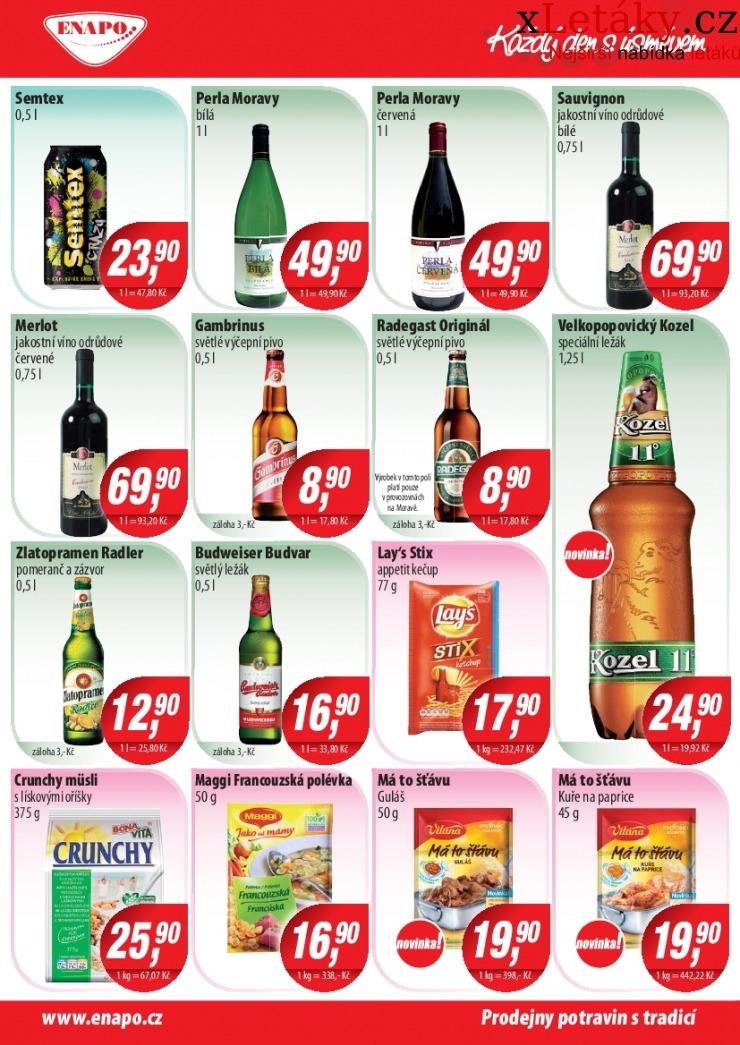 leták ENAPO akční leták strana 1 leták ENAPO akční leták strana 1