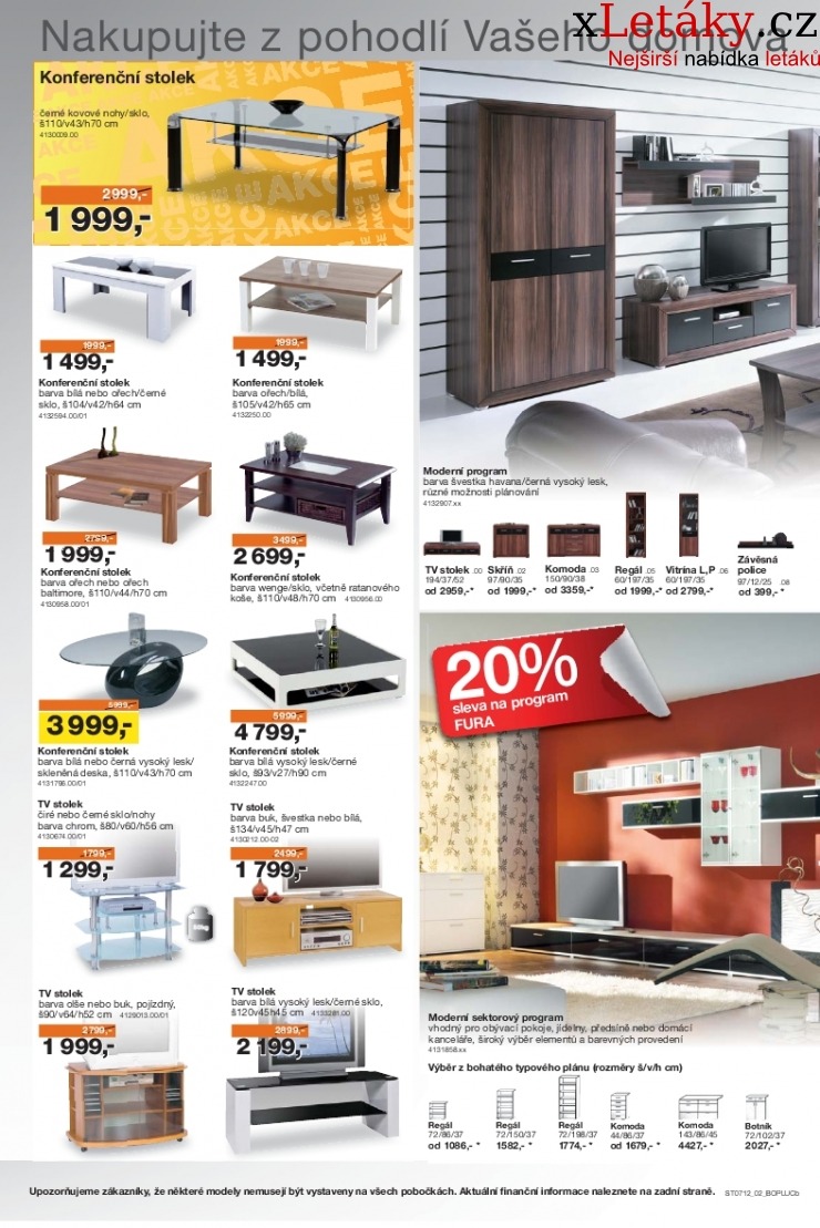 leták Sconto nábytek leták strana 1 leták Sconto nábytek leták strana 1