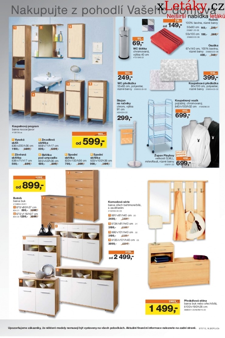 leták Sconto nábytek leták strana 1 leták Sconto nábytek leták strana 1