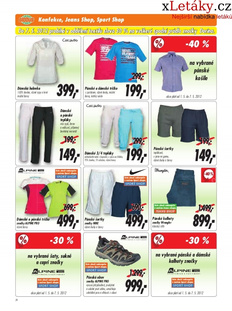 leták Globus akční leták strana 1 leták Globus akční leták strana 1