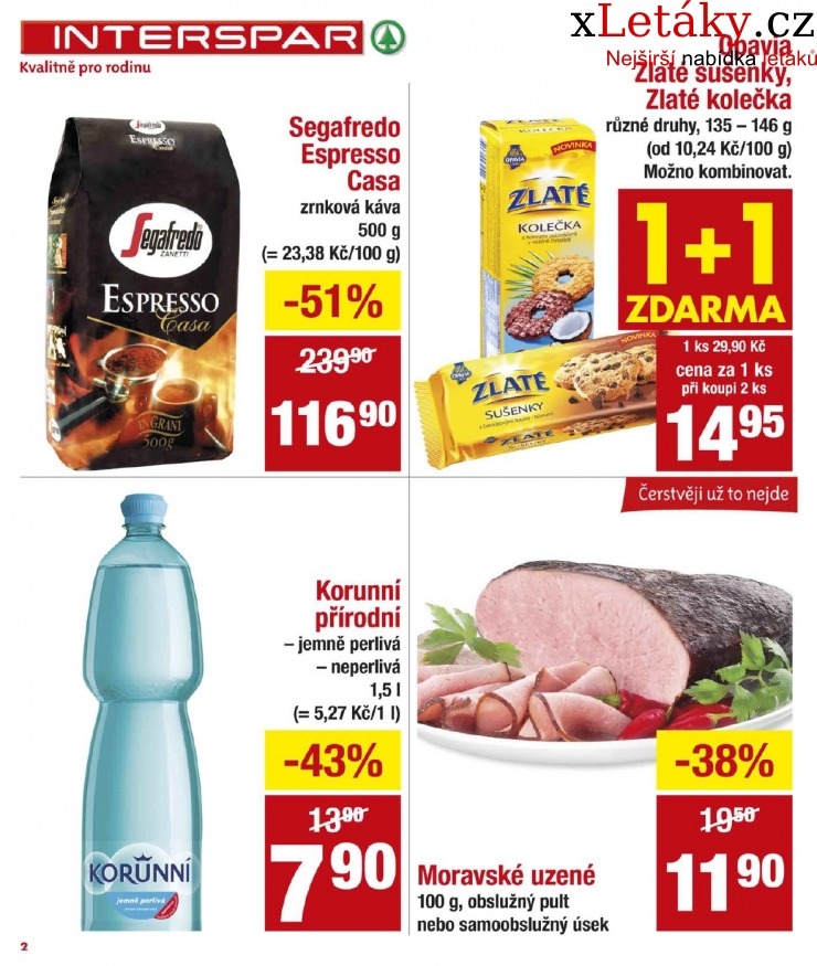 leták Interspar leták strana 1 leták Interspar leták strana 1