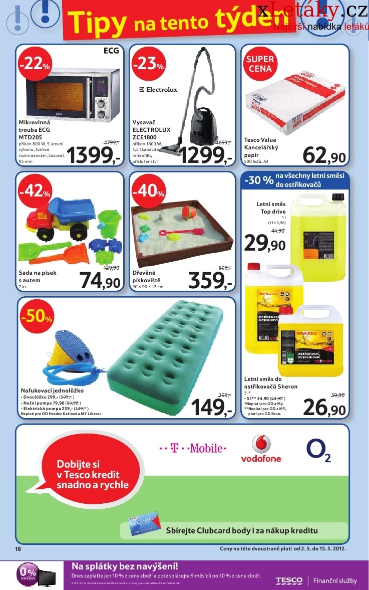 leták Tesco leták strana 1 leták Tesco leták strana 1