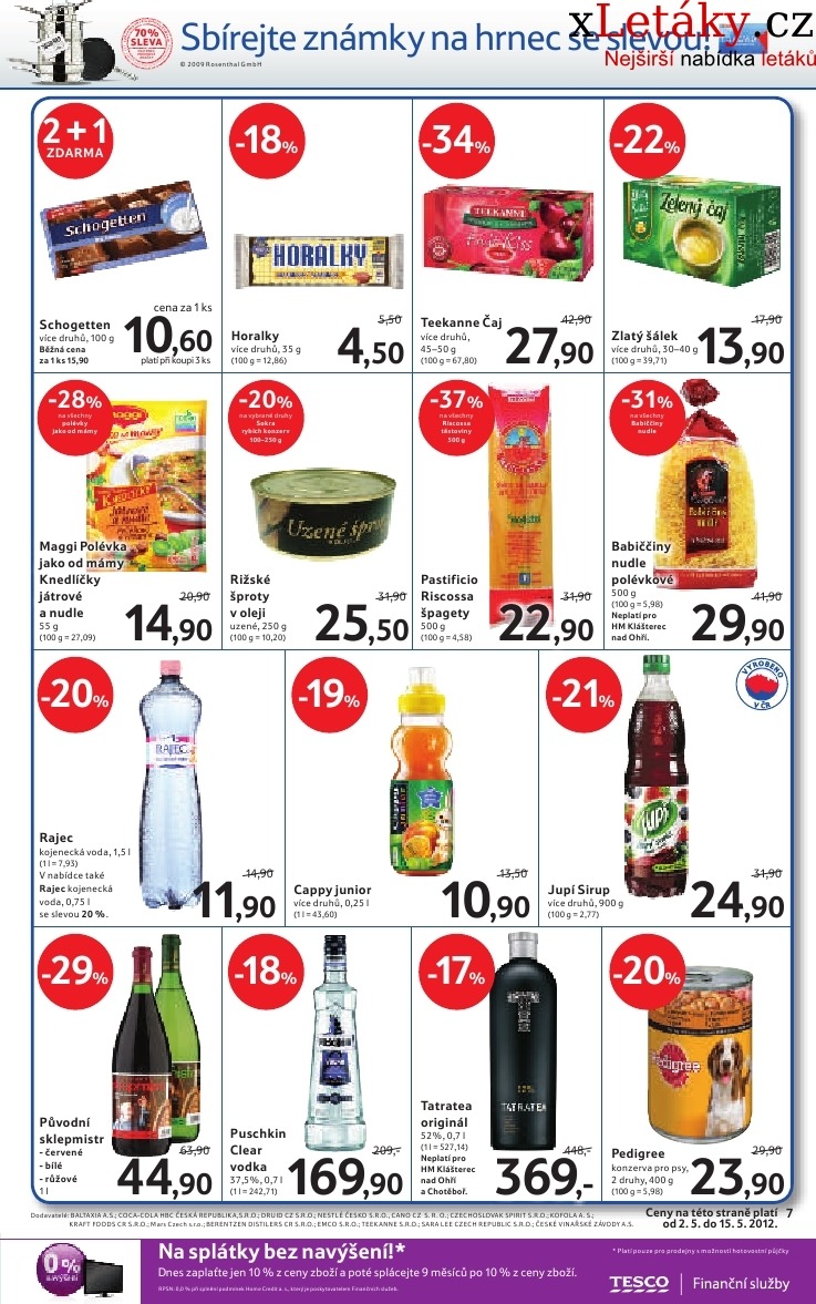 leták Tesco akční leták strana 1 leták Tesco akční leták strana 1