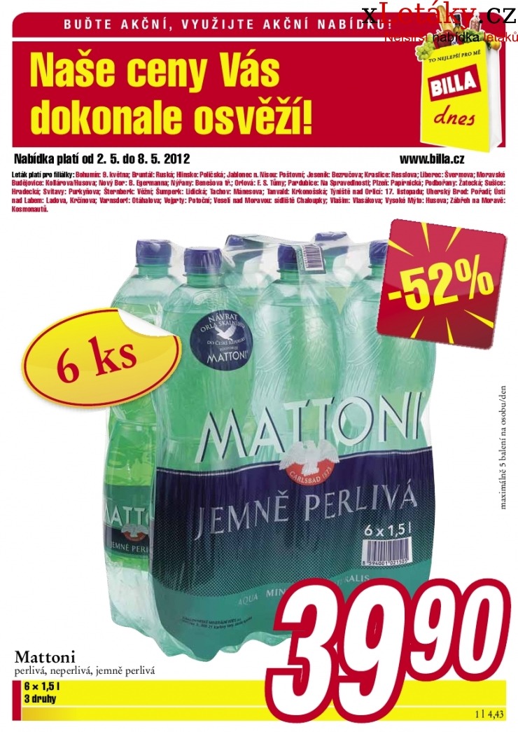 letk Billa letk strana 1