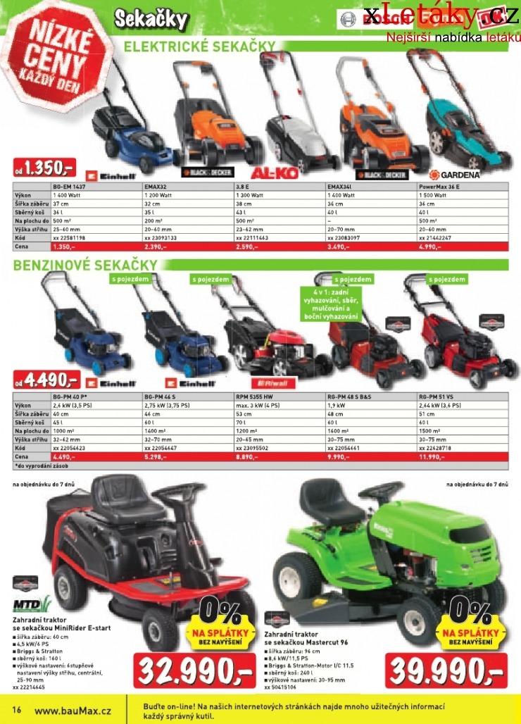 let�k Baumax aktu�ln� let�k strana 1