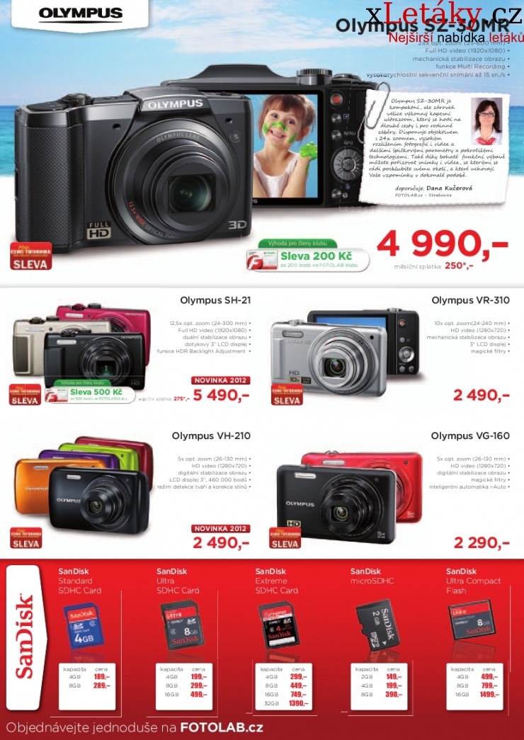 leták Fotolab akční leták strana 1 leták Fotolab akční leták strana 1