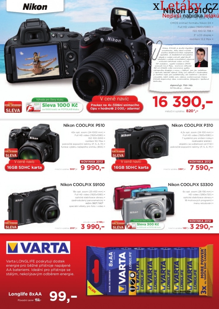 leták Fotolab akční leták strana 1 leták Fotolab akční leták strana 1