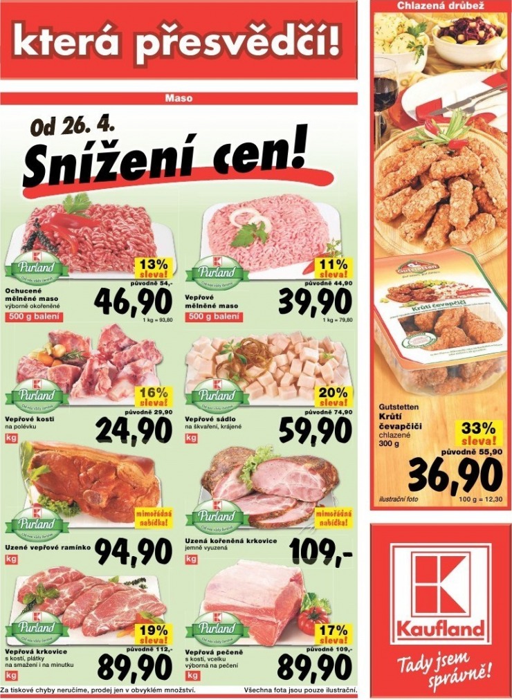 leták Kaufland strana 1 leták Kaufland strana 1
