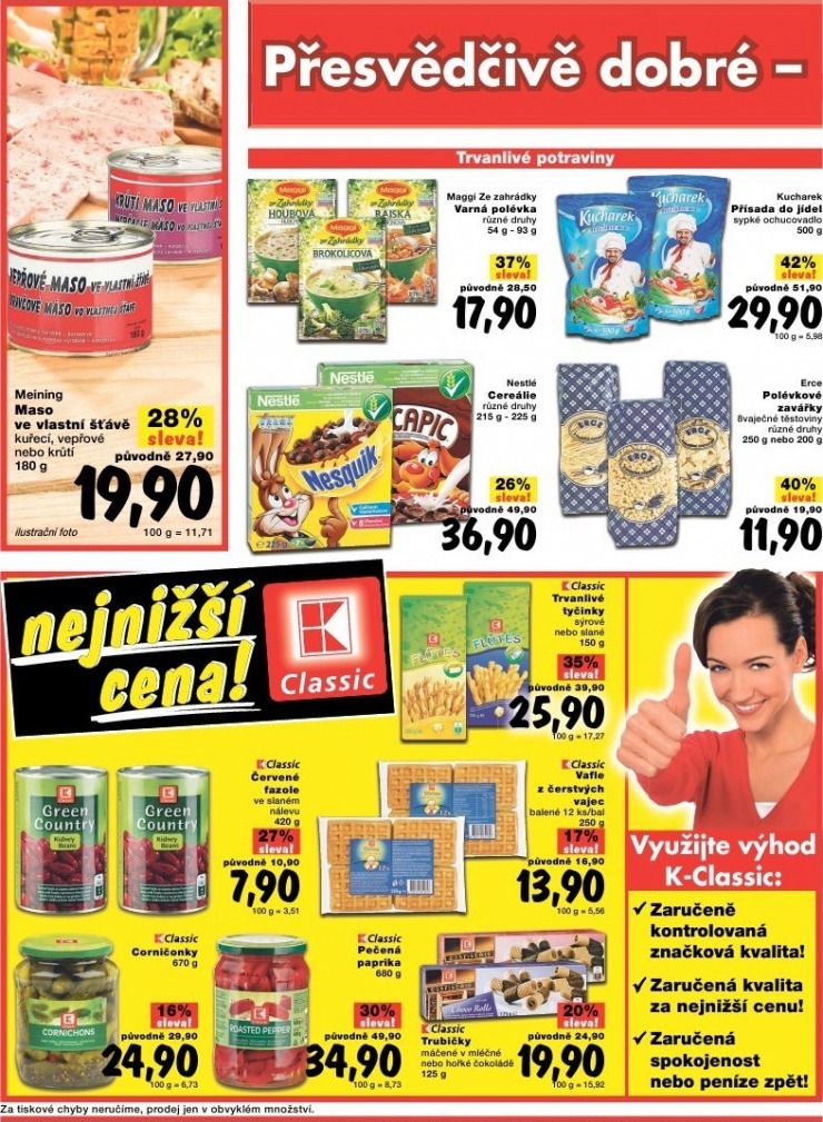 leták Kaufland strana 1 leták Kaufland strana 1