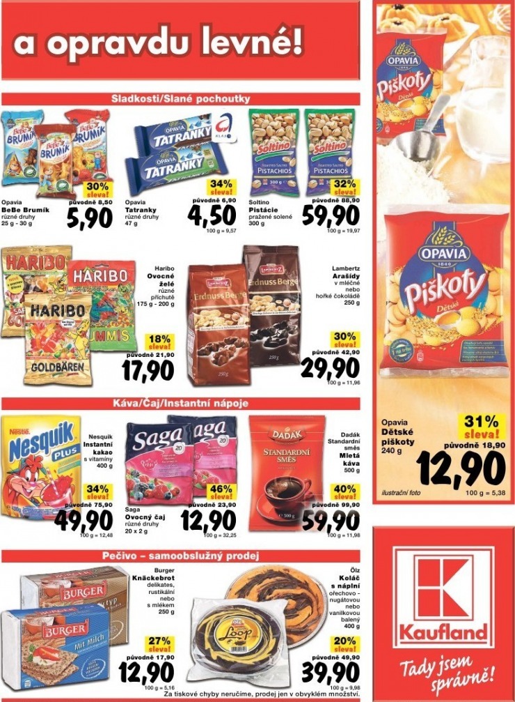 leták Kaufland strana 1 leták Kaufland strana 1