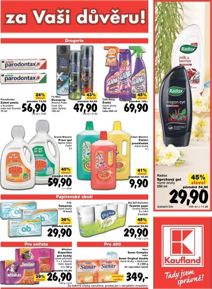 leták Kaufland strana 1 leták Kaufland strana 1