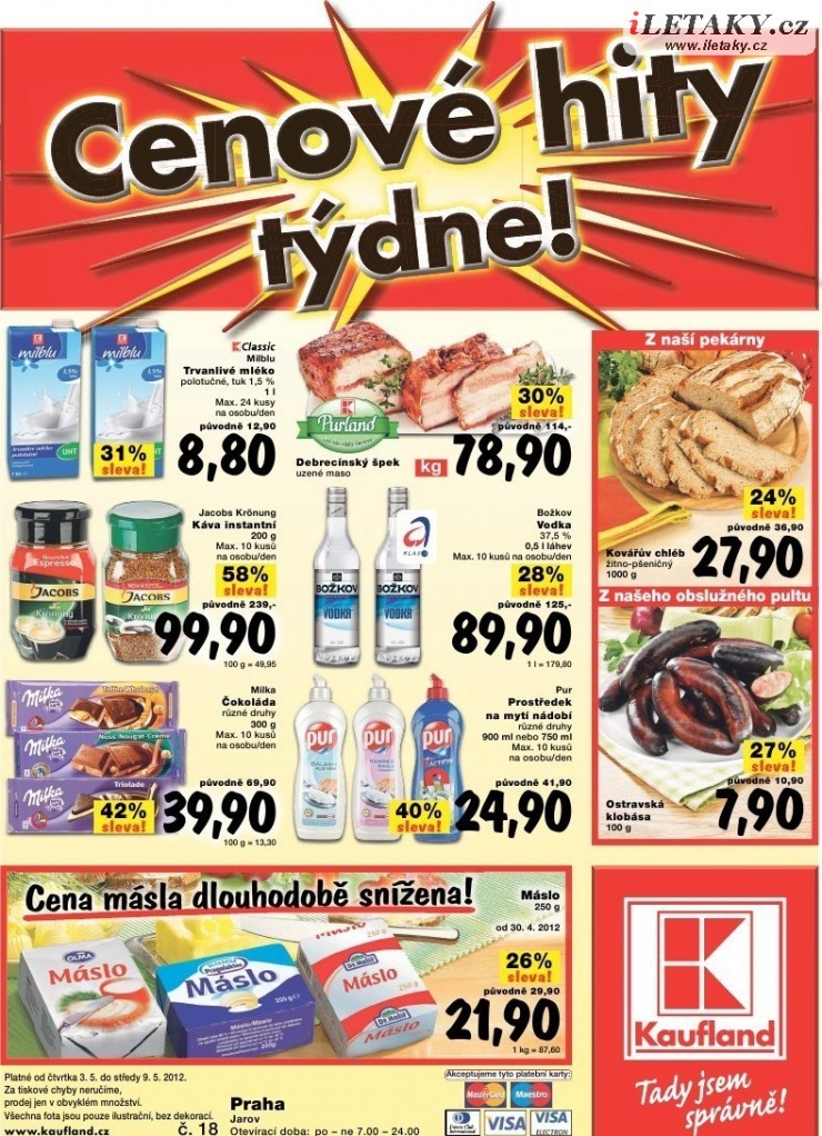 leták Kaufland strana 1 leták Kaufland strana 1