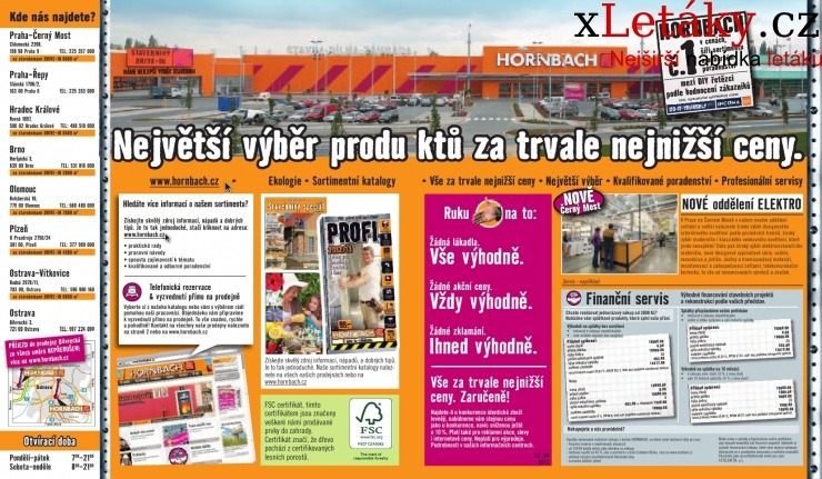 leták Hornbach aktuální leták strana 1 leták Hornbach aktuální leták strana 1