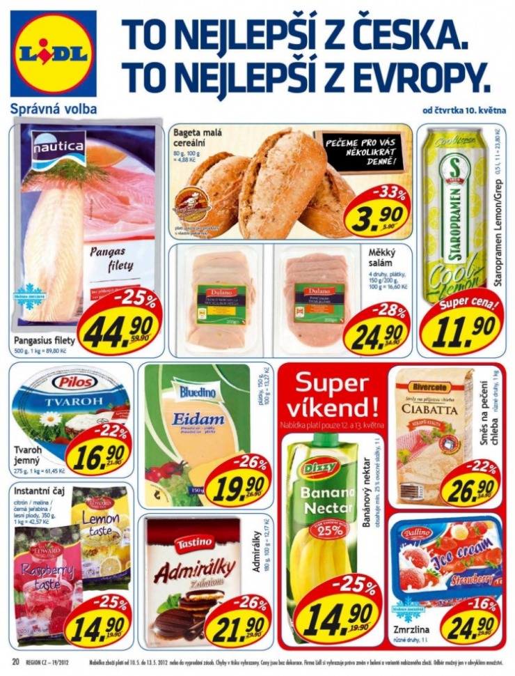 leták Lidl strana 1 leták Lidl strana 1
