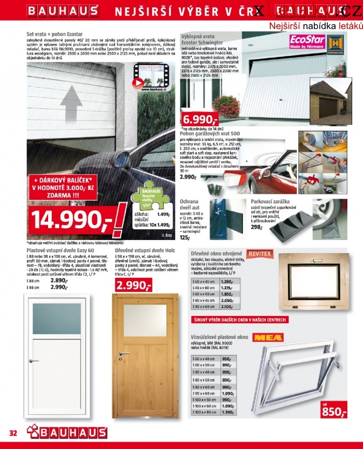 leták Bauhaus leták strana 1 leták Bauhaus leták strana 1