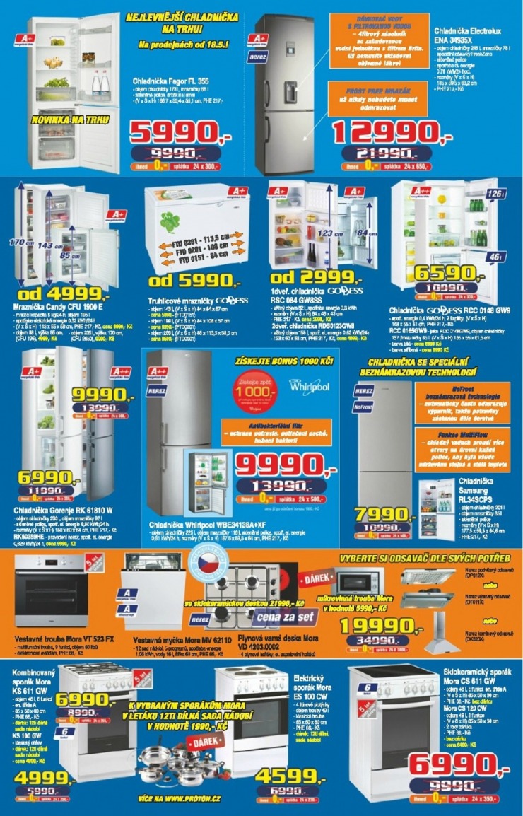 leták Proton strana 1 leták Proton strana 1