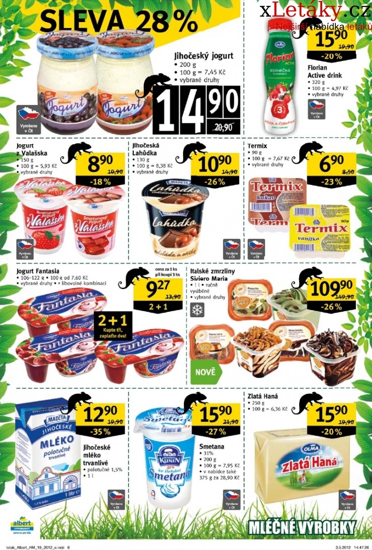 leták Albert Hypermarket leták strana 1 leták Albert Hypermarket leták strana 1