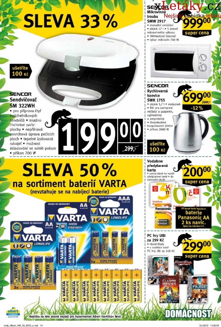 let�k Albert Hypermarket let�k strana 1