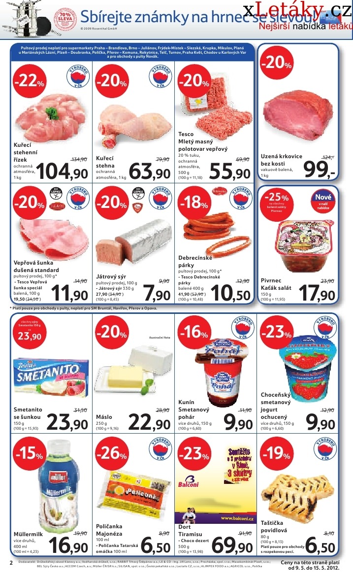 leták Tesco leták strana 1 leták Tesco leták strana 1