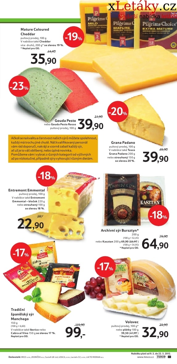 let�k Tesco aktu�ln� let�k strana 1