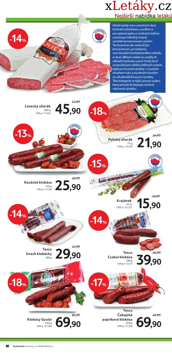 let�k Tesco aktu�ln� let�k strana 1