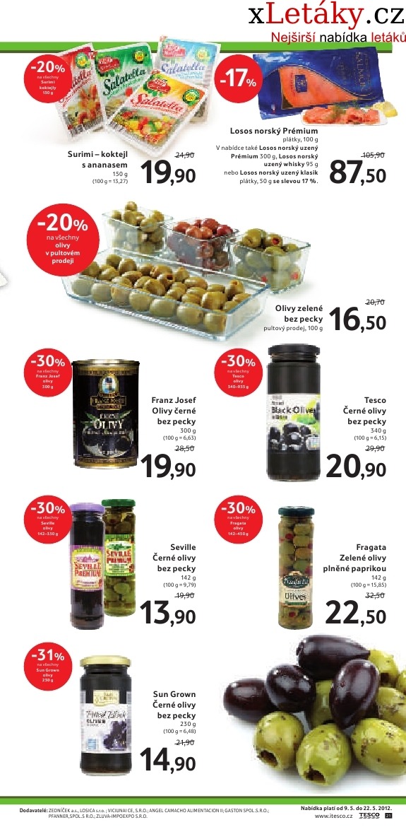 let�k Tesco aktu�ln� let�k strana 1