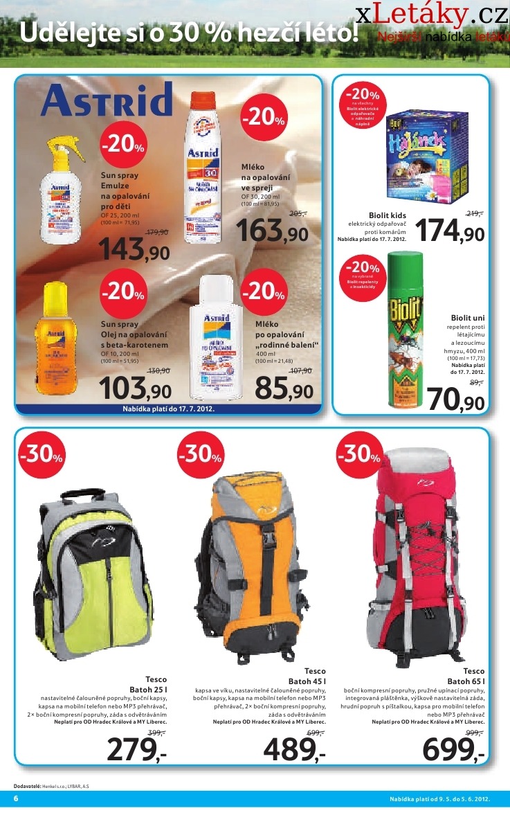 leták Tesco leták strana 1 leták Tesco leták strana 1