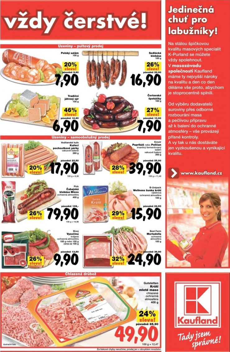 leták Kaufland strana 1 leták Kaufland strana 1