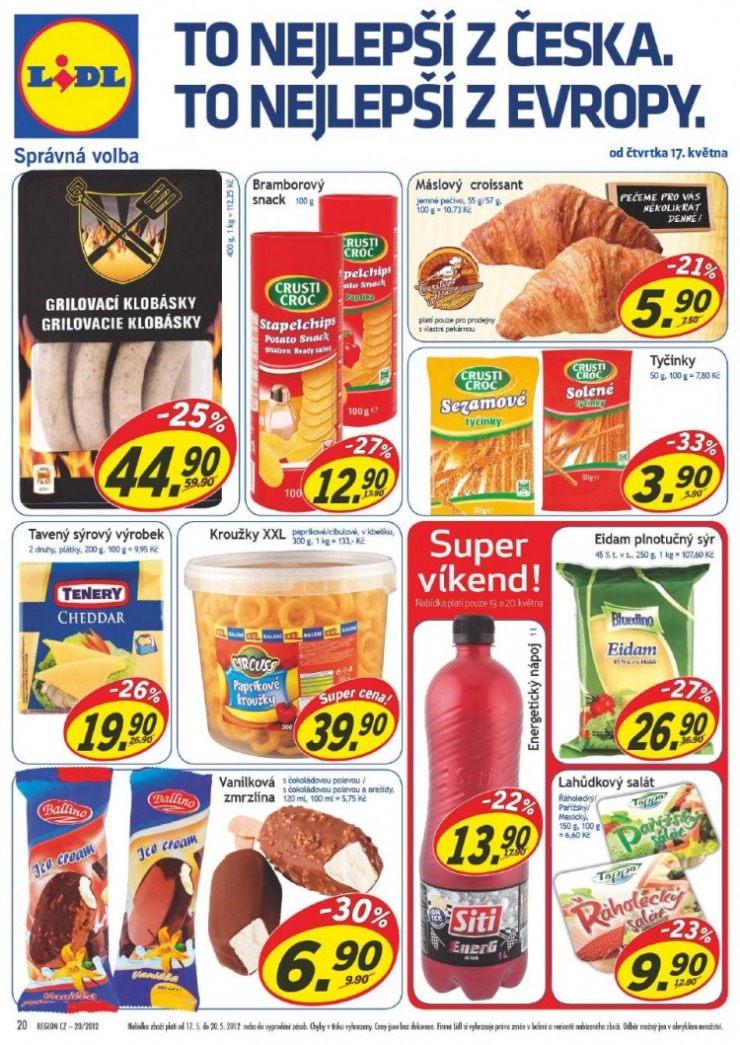 leták Lidl strana 1 leták Lidl strana 1