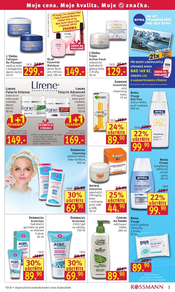 leták Rossmann strana 1 leták Rossmann strana 1