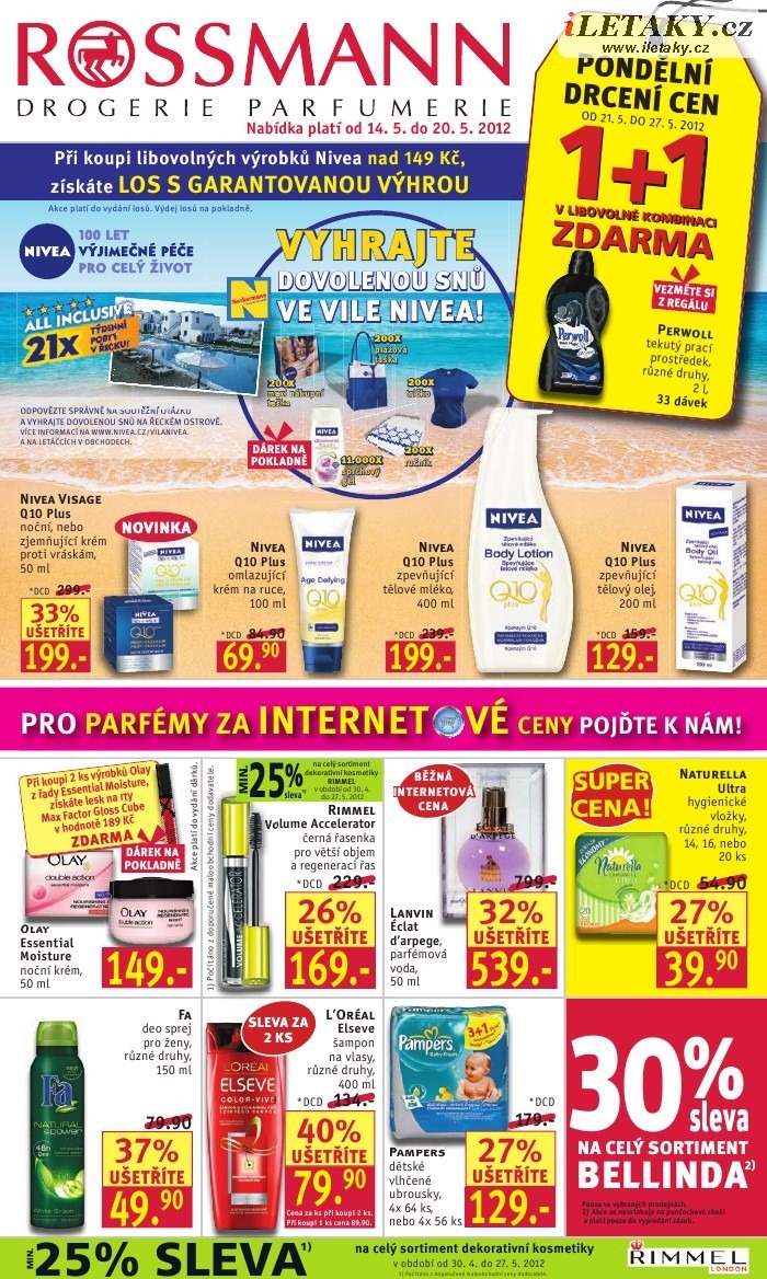 leták Rossmann strana 1 leták Rossmann strana 1
