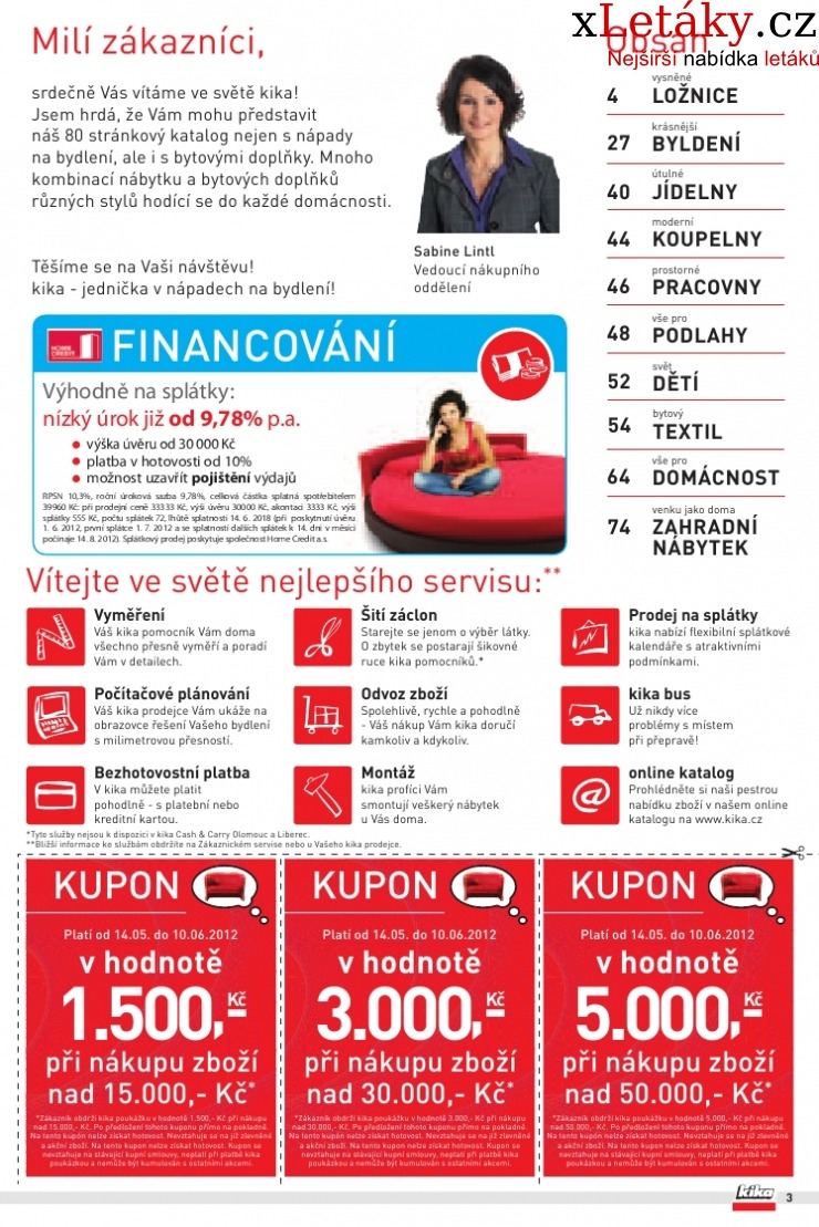 leták Kika nábytek aktuální leták strana 1 leták Kika nábytek aktuální leták strana 1
