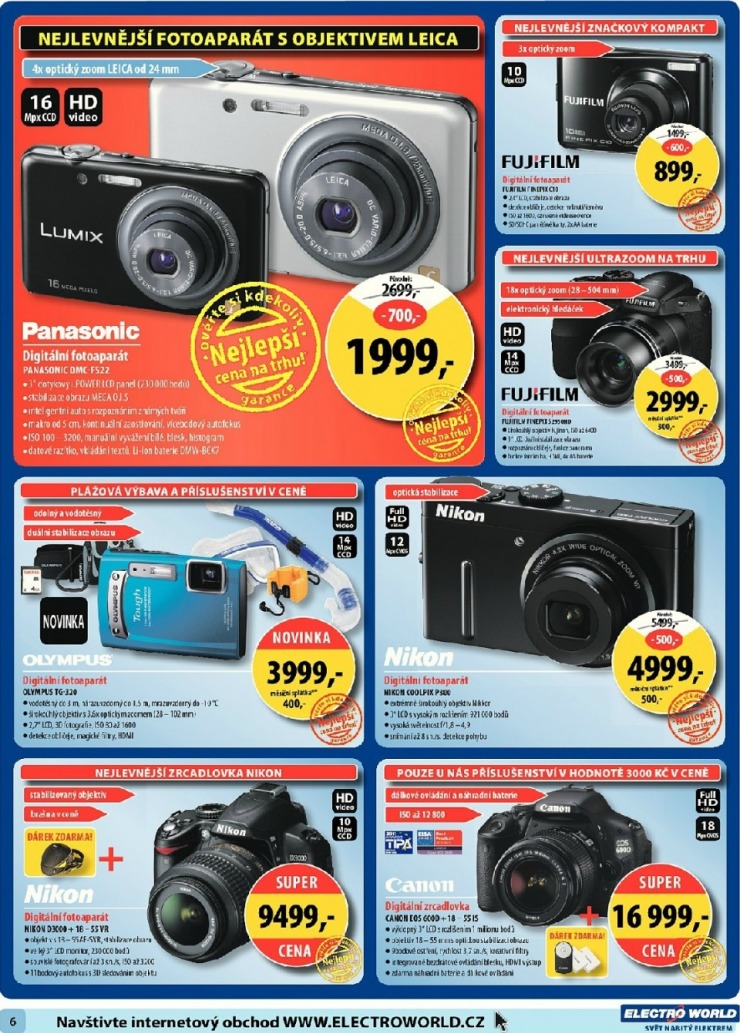 leták Electro World strana 1 leták Electro World strana 1