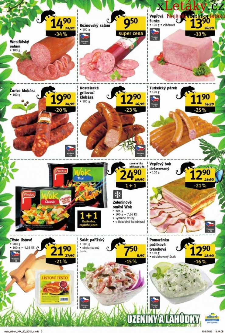 leták Albert Hypermarket leták strana 1 leták Albert Hypermarket leták strana 1