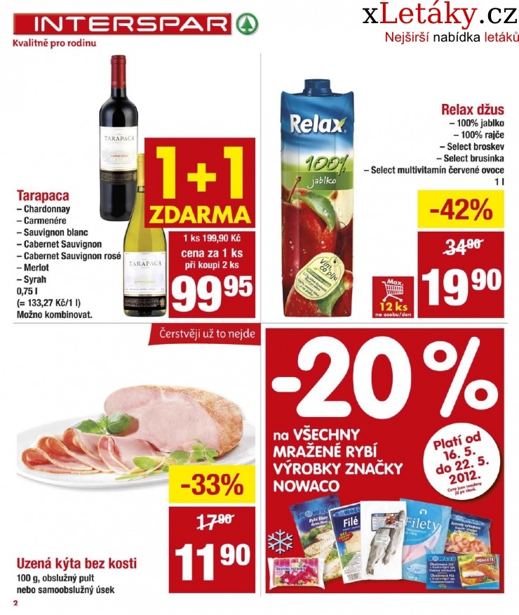 leták Interspar leták strana 1 leták Interspar leták strana 1