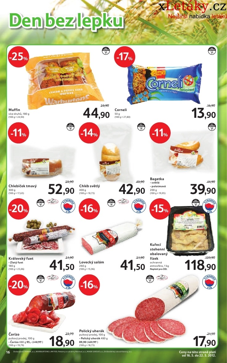 let�k Tesco aktu�ln� let�k strana 1