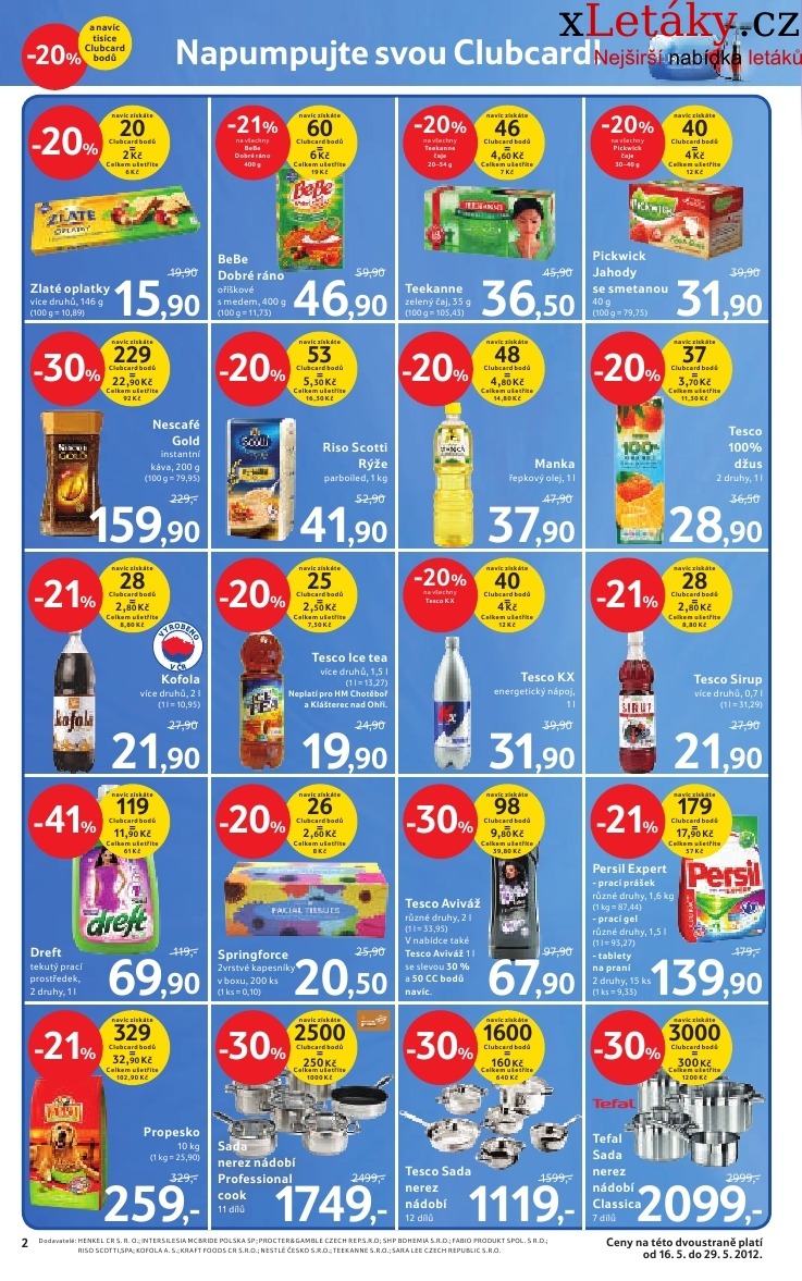 leták Tesco akční leták strana 1 leták Tesco akční leták strana 1