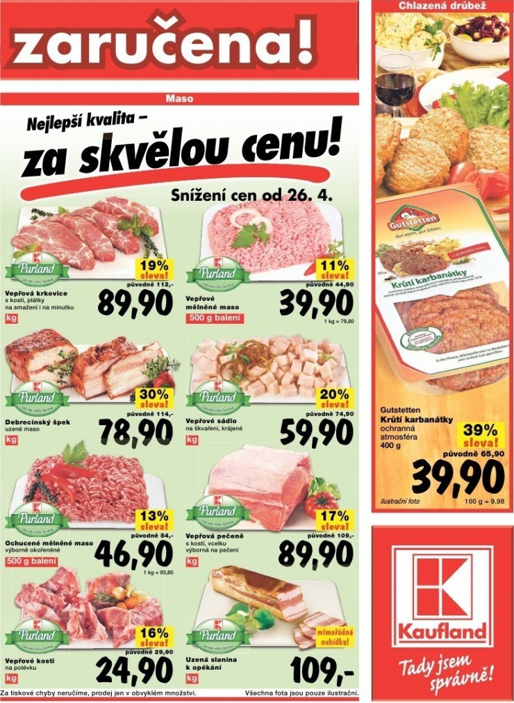 leták Kaufland strana 1 leták Kaufland strana 1