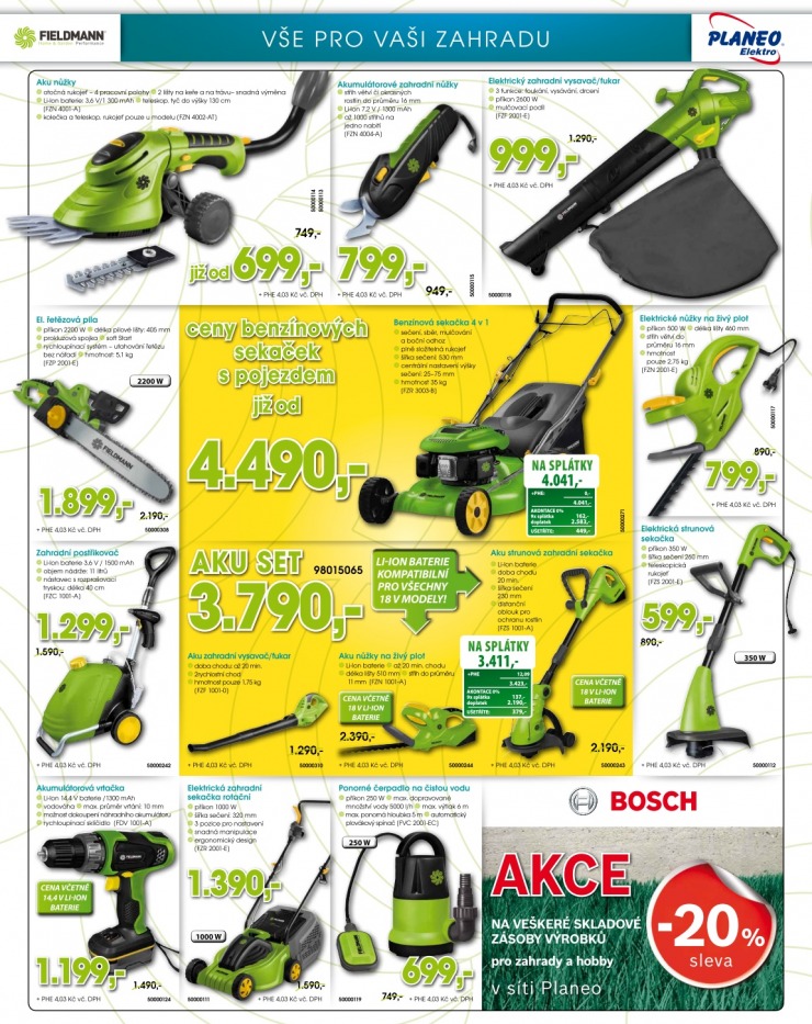 leták Planeo Elektro strana 1 leták Planeo Elektro strana 1