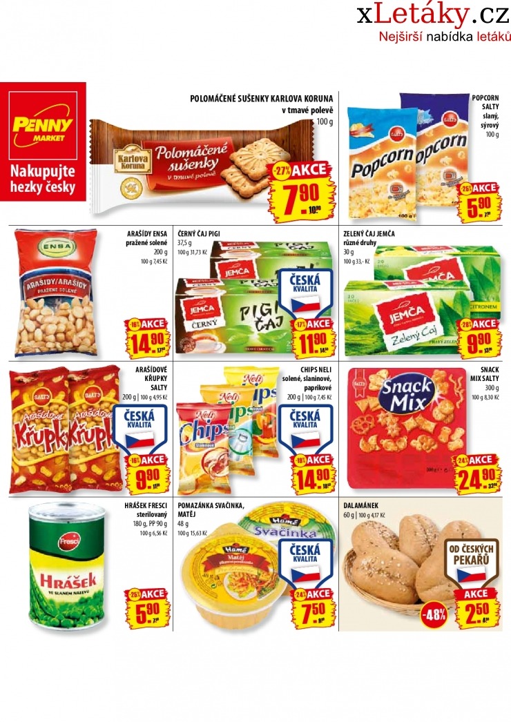 leták Penny market akční leták strana 1 leták Penny market akční leták strana 1