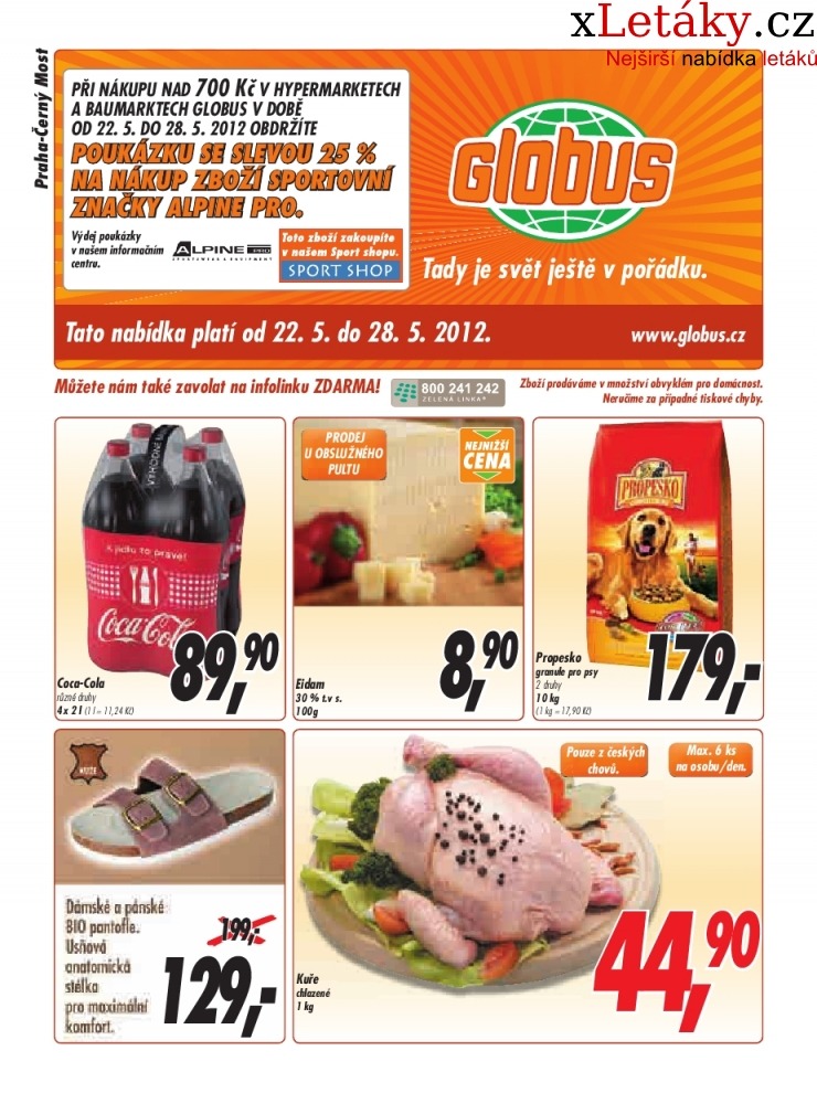 leták Globus leták strana 1 leták Globus leták strana 1